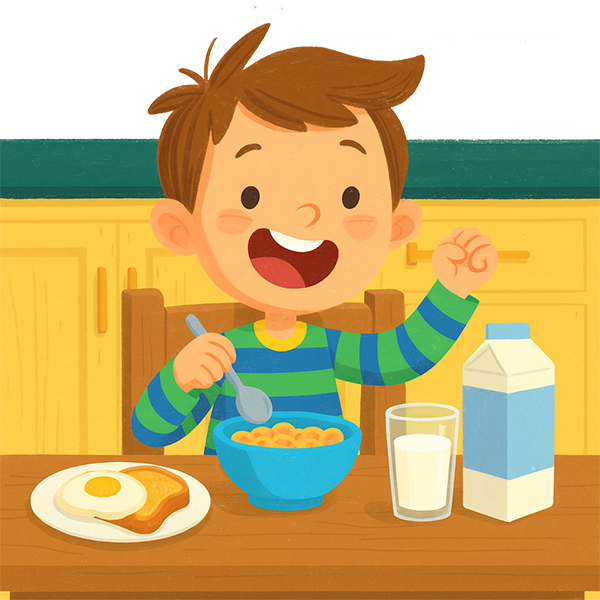 have breakfast